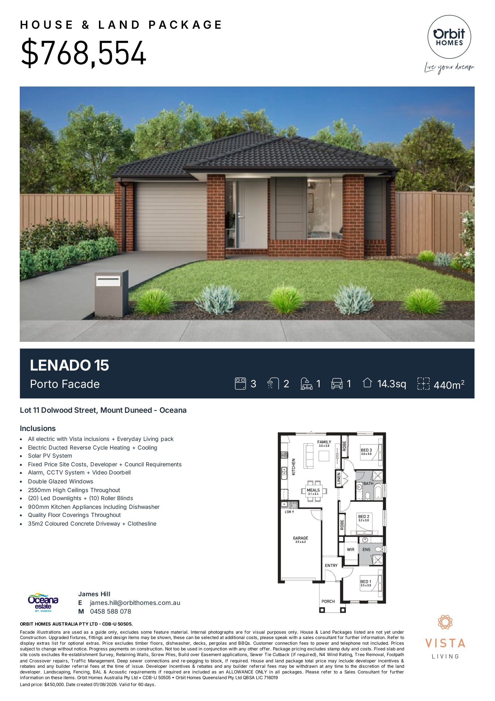 Oceana Estate - Lot 11