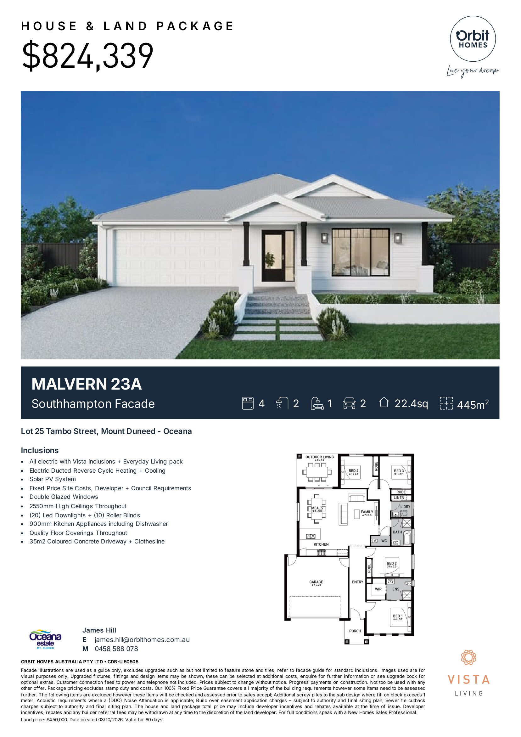 Oceana Estate - Lot 25